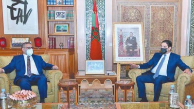 Entretiens maroco-libyens à Rabat Entretiens maroco-libyens à Rabat