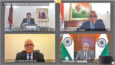 Le Maroc et l'Inde se félicitent de la dynamique de leurs relations bilatérales
