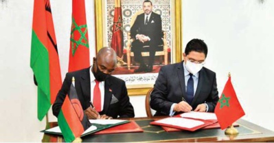 Signature à Rabat de quatre accords de coopération entre le Maroc et le Malawi Signature à Rabat de quatre accords de coopération entre le Maroc et le Malawi