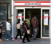 Près de 4,85 millions de chômeurs en Espagne Près de 4,85 millions de chômeurs en Espagne
