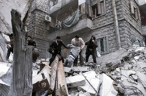 L’aviation syrienne poursuit ses raids contre les civils L’aviation syrienne poursuit ses raids contre les civils