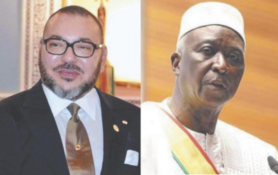 Le président Bah N'Daw remercie S.M le Roi pour son accompagnement constant du Mali Le président Bah N'Daw remercie S.M le Roi pour son accompagnement constant du Mali