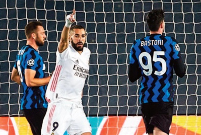 Le Real se rassure en s ’ offrant l’Inter Le Real se rassure en s ’ offrant l’Inter