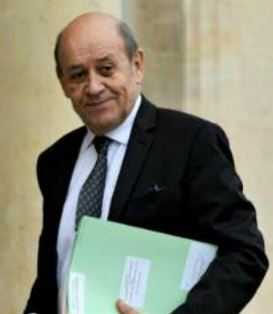 Jean Yves Le Drian en visite au Maroc Jean Yves Le Drian en visite au Maroc