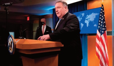 Entre Pompeo et Biden, la diplomatie américaine en plein grand écart Entre Pompeo et Biden, la diplomatie américaine en plein grand écart