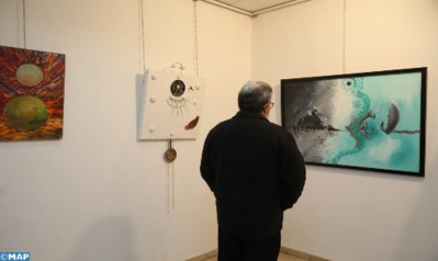 Coup d’ envoi du Salon du Maroc des arts plastiques à Fès