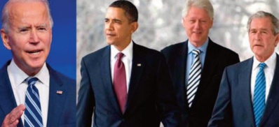 Biden, Obama, Bush et Clinton prêts à se faire vacciner publiquement contre la Covid-19 Biden, Obama, Bush et Clinton prêts à se faire vacciner publiquement contre la Covid-19