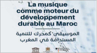 L’UNESCO veut contribuer au développement de la chaîne de valeur de l’industrie musicale au Maroc L’UNESCO veut contribuer au développement de la chaîne de valeur de l’industrie musicale au Maroc