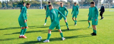 Deuxième séance d’ entraînement des U20
