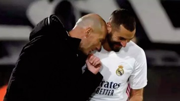 Pour Zidane, Benzema est le meilleur avant-centre français de l'histoire