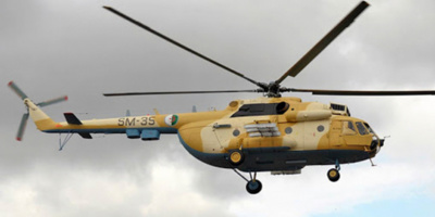 Crash d' un hélicoptère militaire en Algérie Crash d' un hélicoptère militaire en Algérie