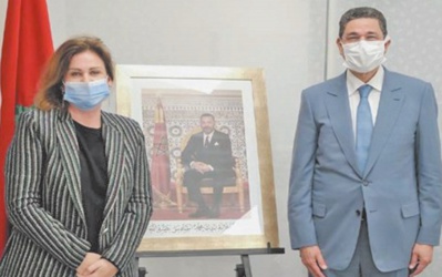 Son Altesse la Princesse Lalla Zineb reçoit le président du ministère public Son Altesse la Princesse Lalla Zineb reçoit le président du ministère public