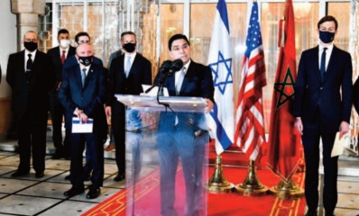 ​S.M le Roi reçoit le conseiller principal du président Trump et la délégation israélienne qui l'accompagne