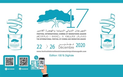 Coup d’ envoi en ligne du 17ème Festival international Cinéma et migrations d’Agadir Coup d’ envoi en ligne du 17ème Festival international Cinéma et migrations d’Agadir
