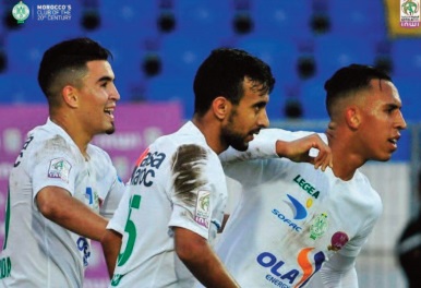 Une manche à l’avantage du Raja
