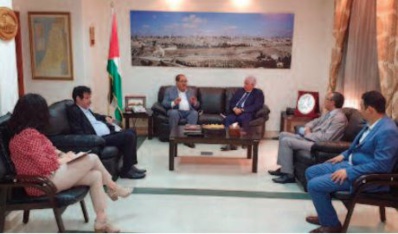 Le soutien de l'USFP à la cause palestinienne est historique et de principe Le soutien de l'USFP à la cause palestinienne est historique et de principe