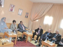 Le Premier secrétaire de l’USFP s’entretient avec l’ambassadeur d’Irak et le président du Réseau amazigh Le Premier secrétaire de l’USFP s’entretient avec l’ambassadeur d’Irak et le président du Réseau amazigh