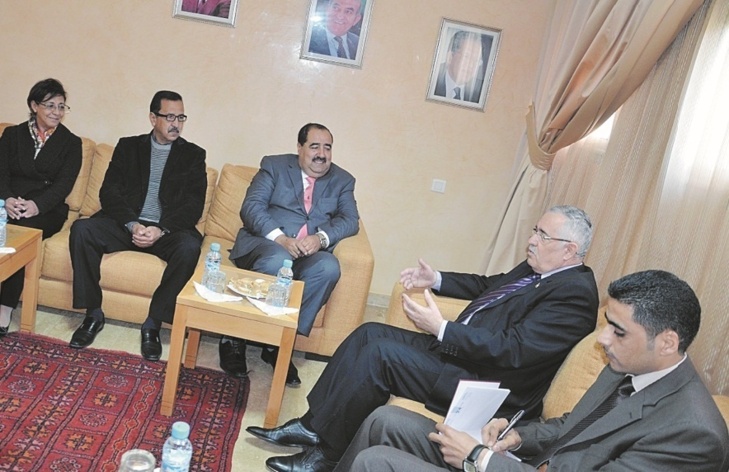 Le Premier secrétaire de l’USFP s’entretient avec l’ambassadeur d’Irak et le président du Réseau amazigh Le Premier secrétaire de l’USFP s’entretient avec l’ambassadeur d’Irak et le président du Réseau amazigh