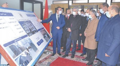 Mohamed Benabdelkader visite les chantiers de réhabilitation du tribunal de première instance et de la Cour d'appel d'Al Hoceima