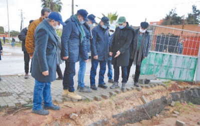 Le wali de Casablanca-Settat visite plusieurs zones impactées par la pluie