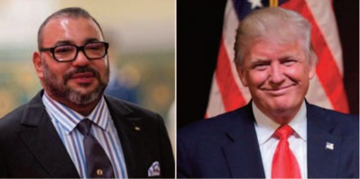 Donald Trump décerne la Légion du mérite à S.M le Roi