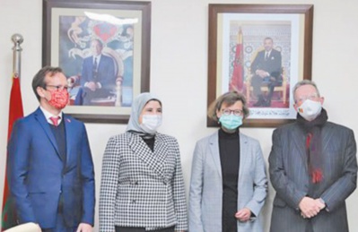 L'ambassadrice de l'UE loue la stratégie marocaine en matière de lutte contre la violence à l'égard des femmes L'ambassadrice de l'UE loue la stratégie marocaine en matière de lutte contre la violence à l'égard des femmes