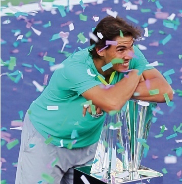 Rafael Nadal et Maria Sharapova font  un retour en force au tournoi d’Indian Wells