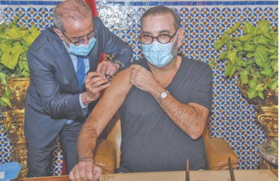 Lancement par S.M le Roi de la campagne nationale de vaccination Lancement par S.M le Roi de la campagne nationale de vaccination