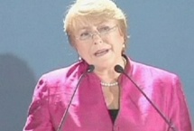 Michelle Bachelet brigue un nouveau mandat à la tête du Chili Michelle Bachelet brigue un nouveau mandat à la tête du Chili