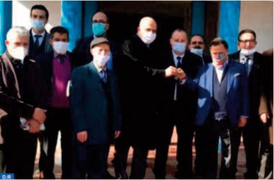 Remise des clés de l’ ancien tribunal de Larache à la Fondation nationale des Musées Remise des clés de l’ ancien tribunal de Larache à la Fondation nationale des Musées