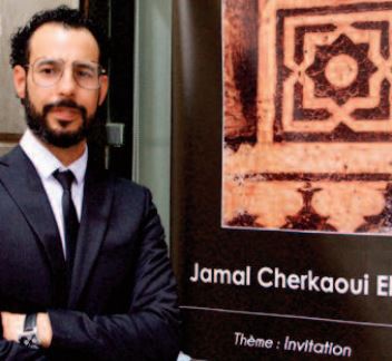 Vernissage à Casablanca d’ une exposition de l’ artiste photographe Jamal Cherkaoui Elmorsli