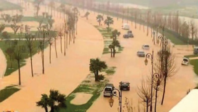 Tétouan sous l'eau