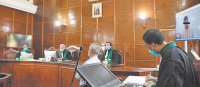 15.754 audiences à distance et 300.000 affaires mises au rôle en 10 mois 15.754 audiences à distance et 300.000 affaires mises au rôle en 10 mois