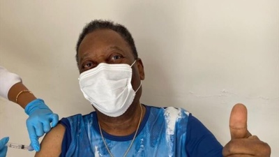 Pelé : Aujourd'hui a été un jour inoubliable. J'ai été vacciné !