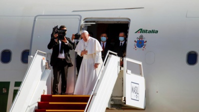​Le pape quitte l'Irak après une visite historique sans incident