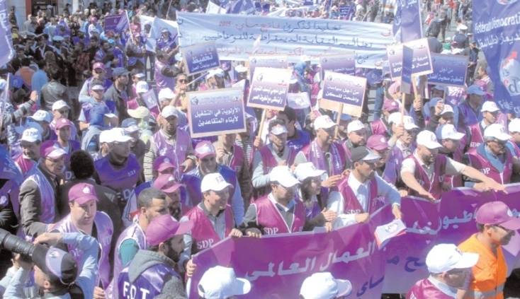 La classe ouvrière mobilisée en force derrière la bannière de la FDT