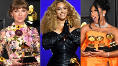 Megan Thee Stallion, Beyoncé et Taylor Swift, reines des Grammy Awards