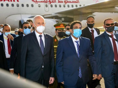 Le président tunisien entame une visite d’Etat en Libye Le président tunisien entame une visite d’Etat en Libye