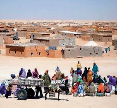 Imposantes manifestations dans les camps de Tindouf Imposantes manifestations dans les camps de Tindouf
