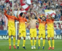 La fête du titre du Barça gâchée par la blessure de Messi La fête du titre du Barça gâchée par la blessure de Messi