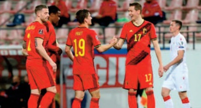Mondial 2022: Carton plein de la Belgique et des Pays-Bas