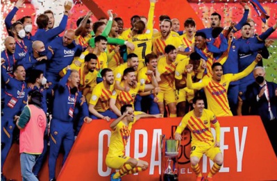 Coupe d'Espagne. Griezmann et Messi offrent son 31ème sacre au Barça