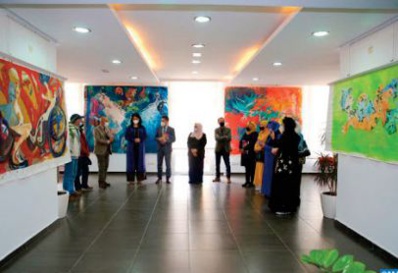 “De l'étranger à l'extraordinaire ” , une exposition d'oeuvres inédites de l'artiste Laila Benhalima “De l'étranger à l'extraordinaire ” , une exposition d'oeuvres inédites de l'artiste Laila Benhalima