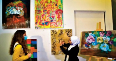 “Venez nous entendre ” , une exposition d'enfants sourds pour la première fois à Tanger
