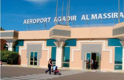 L’aéroport Agadir-Al Massira enregistre une baisse de 81% du trafic des passagers à fin mars