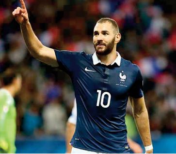 Benzema de retour en bleu