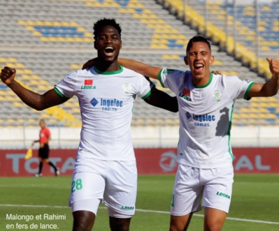Le Raja passe avec brio le cap des quarts de la Coupe de la CAF Le Raja passe avec brio le cap des quarts de la Coupe de la CAF