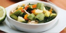 Recette : Soupe aux légumes et poulet Recette : Soupe aux légumes et poulet