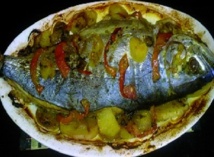 Recette : Poisson farci au four Recette : Poisson farci au four