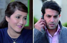 Les comédiens Kalila Bounaylat et Hicham Bahloul Les comédiens Kalila Bounaylat et Hicham Bahloul